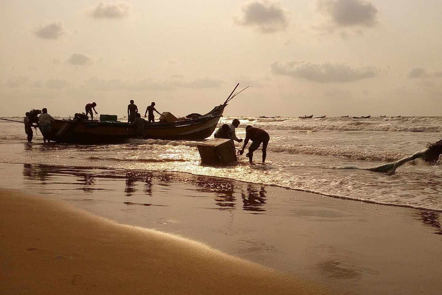 Vodarevu Beach 306 km from Hyderabad