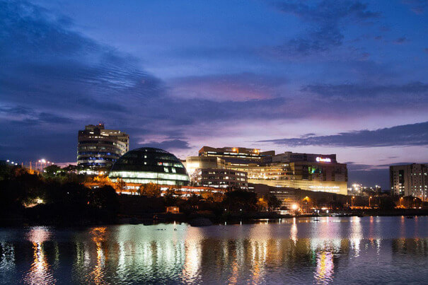 Durgam Cheruvu Lake, a popular hangout place for couples in Hyderabad