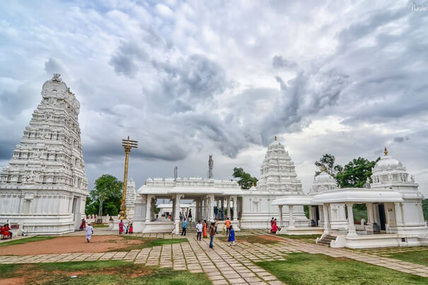 Sanghi Temple, a famous temple to visit in Hyderabad