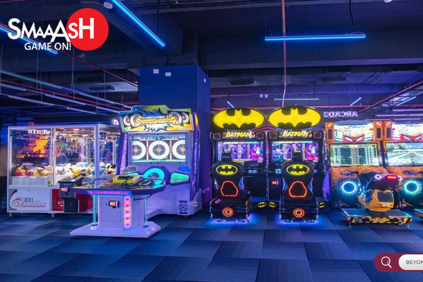 Game sessions at Smaaash