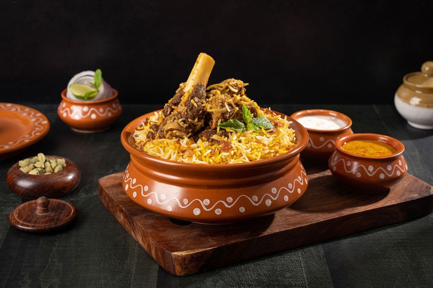 Midnight Biryani at Alhamdulillah Hotel